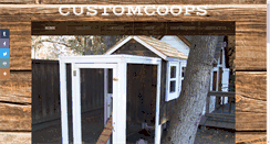 Desktop Screenshot of customcoops.com